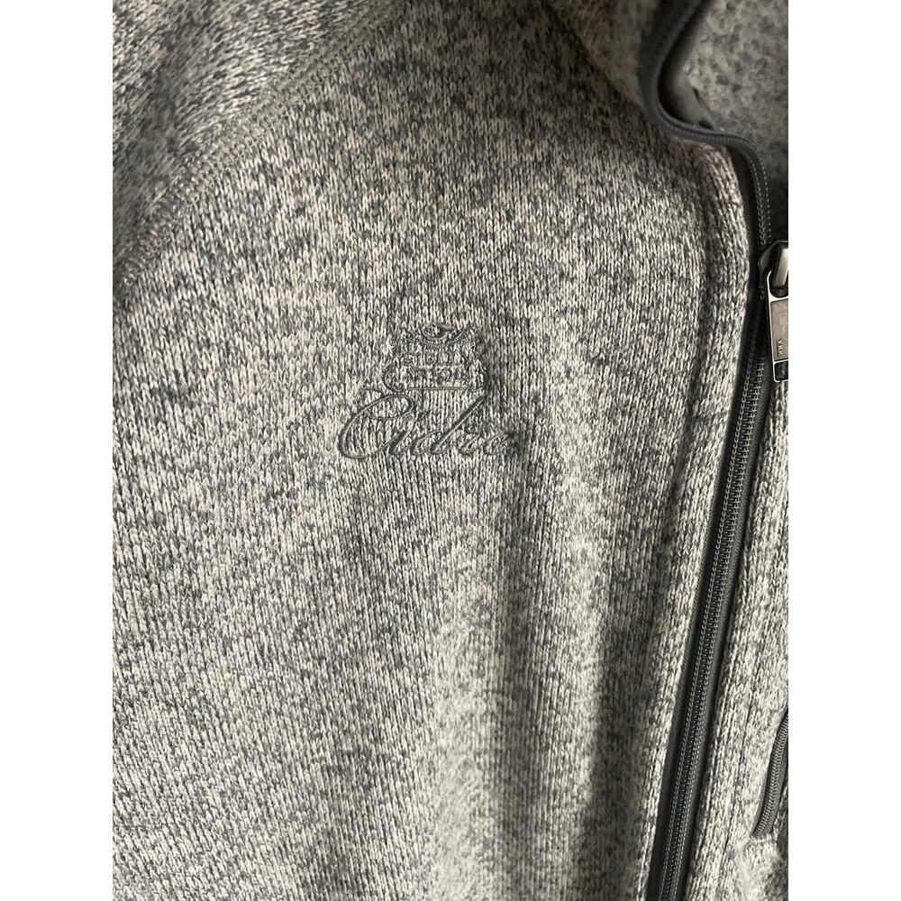 Patagonia Better Sweater Grey Fleece Jacket Full Zip up Men's Embroidered sz XL - Picture 4 of 4